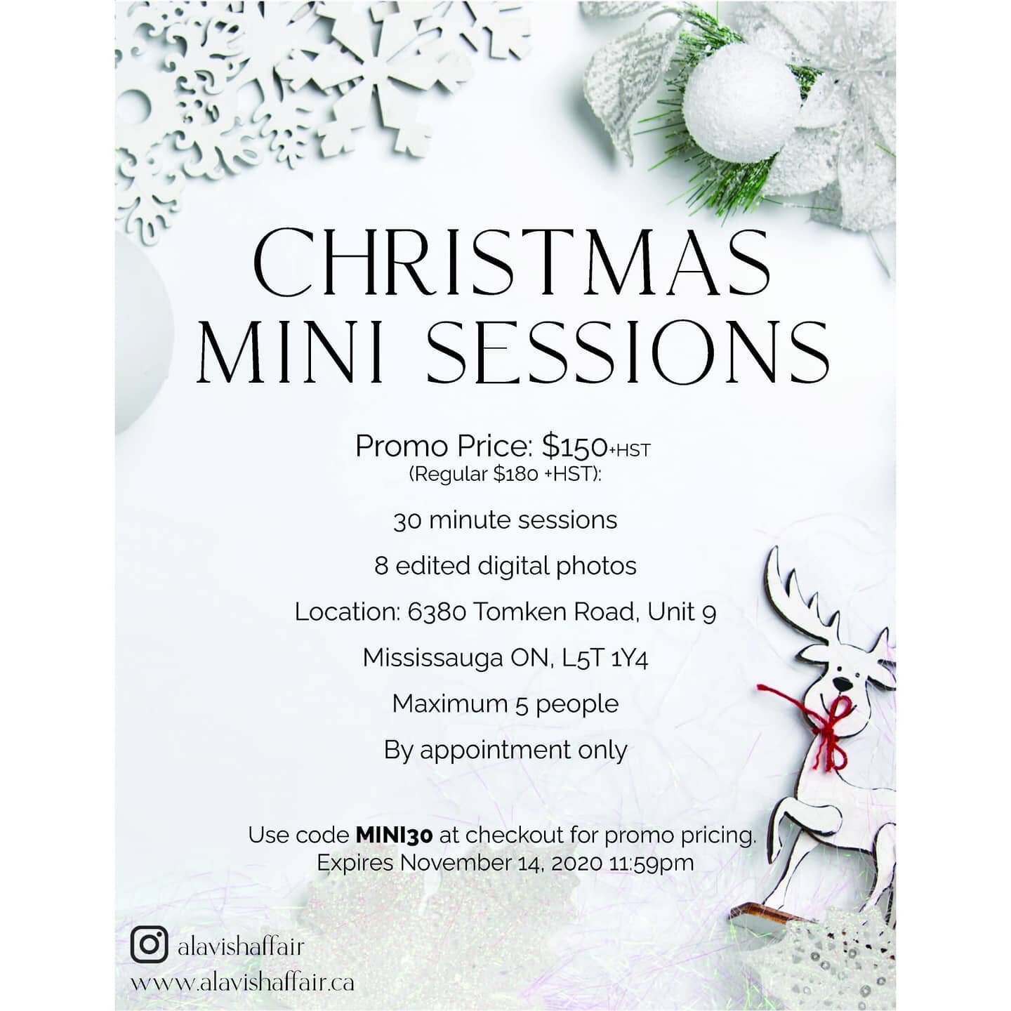 Christmas Mini Promo going on until November 14, 2020. Enter code MINI30 at checkout to get the discount.
Click the link to book your session now. We can't wait to see you 😘💚
Studio: @alavishaffair
📸: @phdto
Balloons: @makeitpopdecor
🎁: @tfti.a